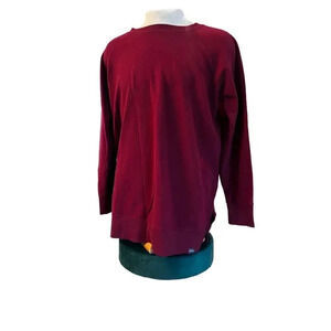 eddie Bauer maroon sweatshirt  long sleeve crew neck XL